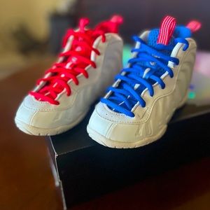 Nike Little Posite One (PS) - Photon Dust/Metallic Silver - Kid 12c